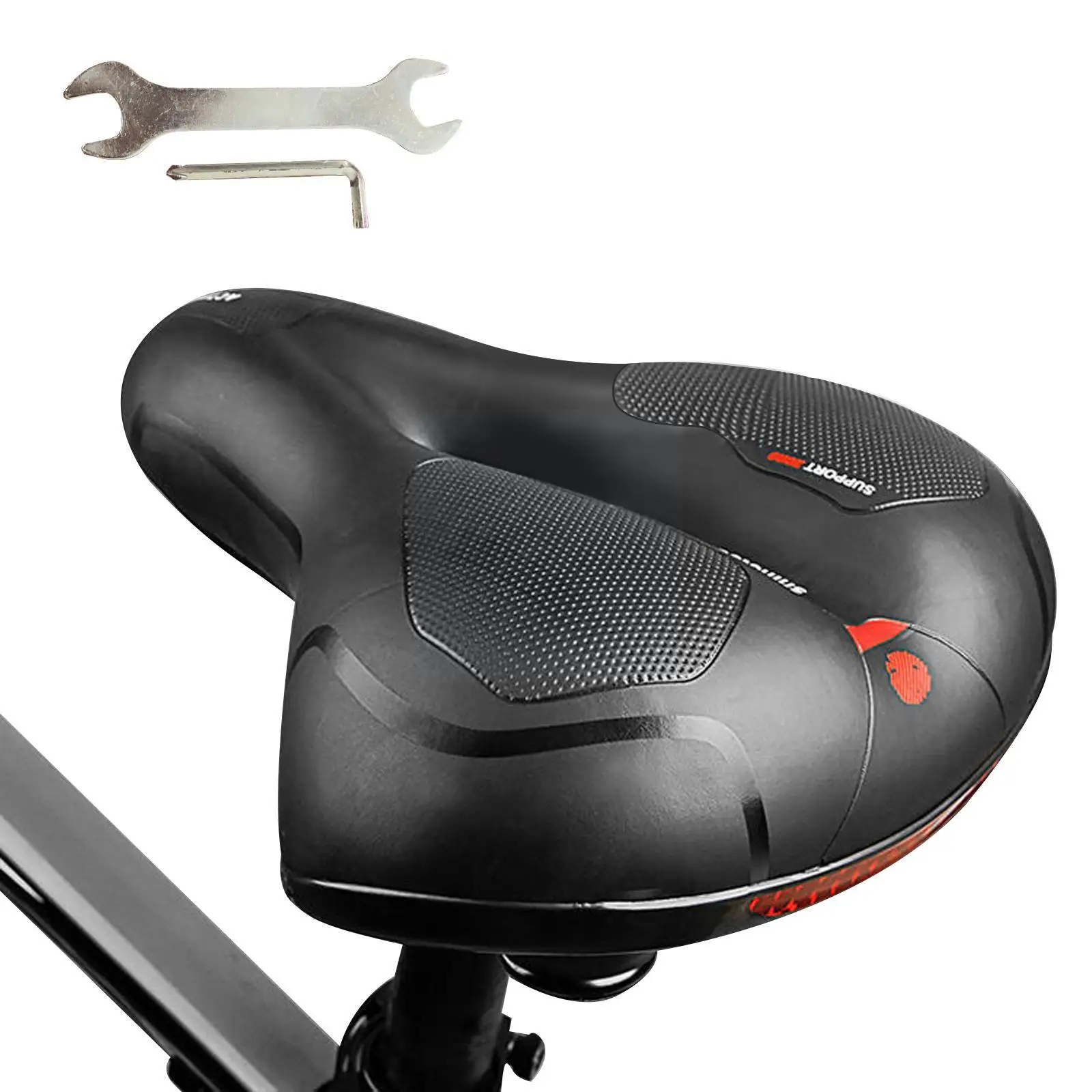 Bicycle Saddle Super Soft Thickening Shock Absorption Saddle MTB Seat Bike Pad Comfort Cycling Accessories T6H2
Bicycle Saddle Super Soft Thickening Shock Absorption Saddle MTB Seat Bike Pad Comfort Cycling Accessories T6H2