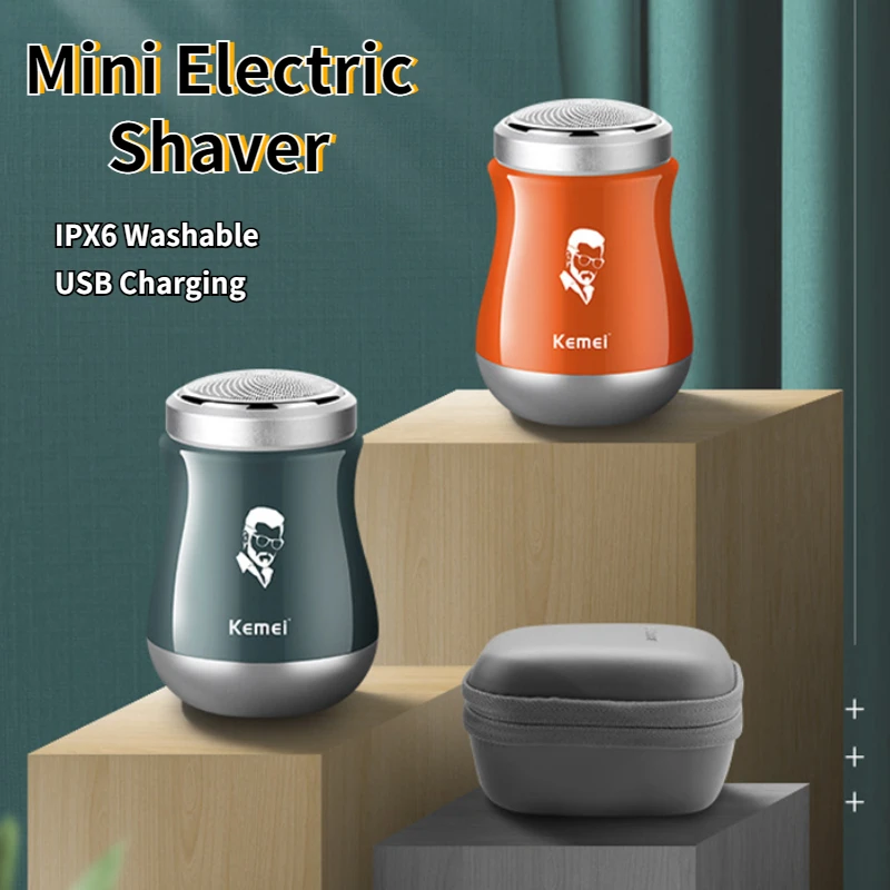 Мини-электробритва для мужчин с функцией сухого и влажного бритья - купить по