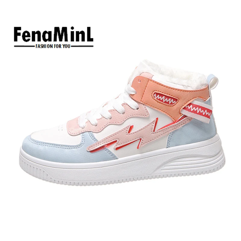 2022 Women's Air Sneakers Shoes Ladies Casual Breathable Female winter warm Shoe Lace Up Woman plus cotton High Top street Shoes
2022 Women's Air Sneakers Shoes Ladies Casual Breathable Female winter warm Shoe Lace Up Woman plus cotton High Top street Shoes