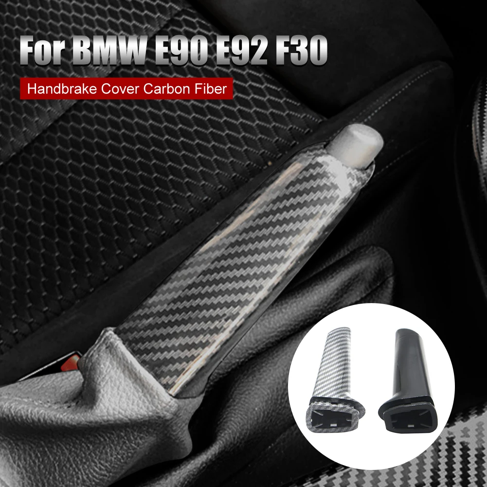 Car Handbrake Cover ABS Carbon Fiber Handbrake Sleeve Protector for BMW E46 E90 E92 E60 E39 F30 F34 F10 F20 2005-2019 Accessory
Car Handbrake Cover ABS Carbon Fiber Handbrake Sleeve Protector for BMW E46 E90 E92 E60 E39 F30 F34 F10 F20 2005-2019 Accessory