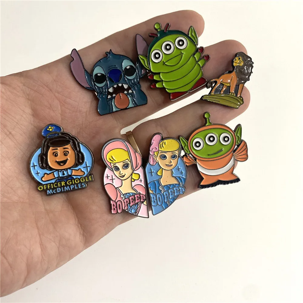 Disney Pins Three Eyes Alien Bo Peep Metal Emblem Enamel Brooch Lapel Pins Women's Fashion Clothing Accessories Gifts Decoration
Disney Pins Three Eyes Alien Bo Peep Metal Emblem Enamel Brooch Lapel Pins Women's Fashion Clothing Accessories Gifts Decoration