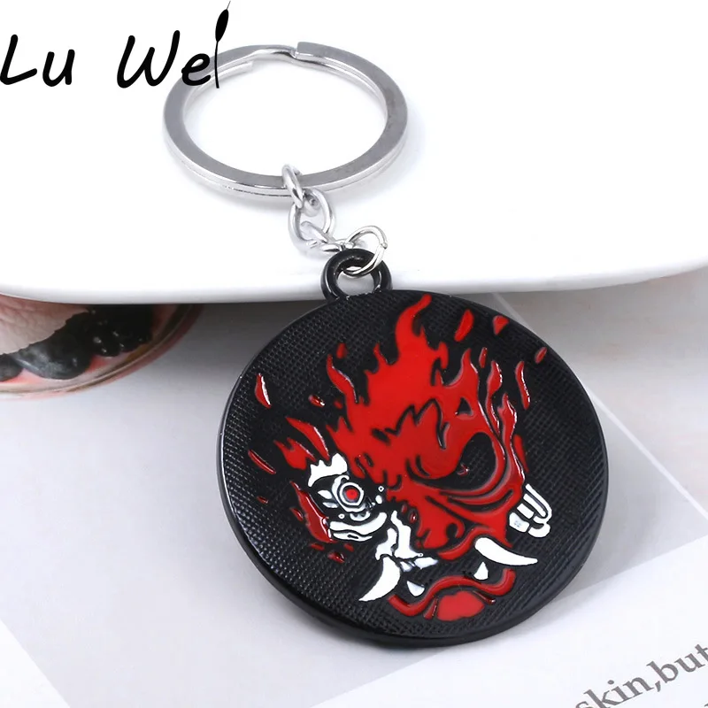 Night City 2077 Japanese Samurai Keychain Boyfriend Gift Punk Jewelry Gift for Fans
Night City 2077 Japanese Samurai Keychain Boyfriend Gift Punk Jewelry Gift for Fans