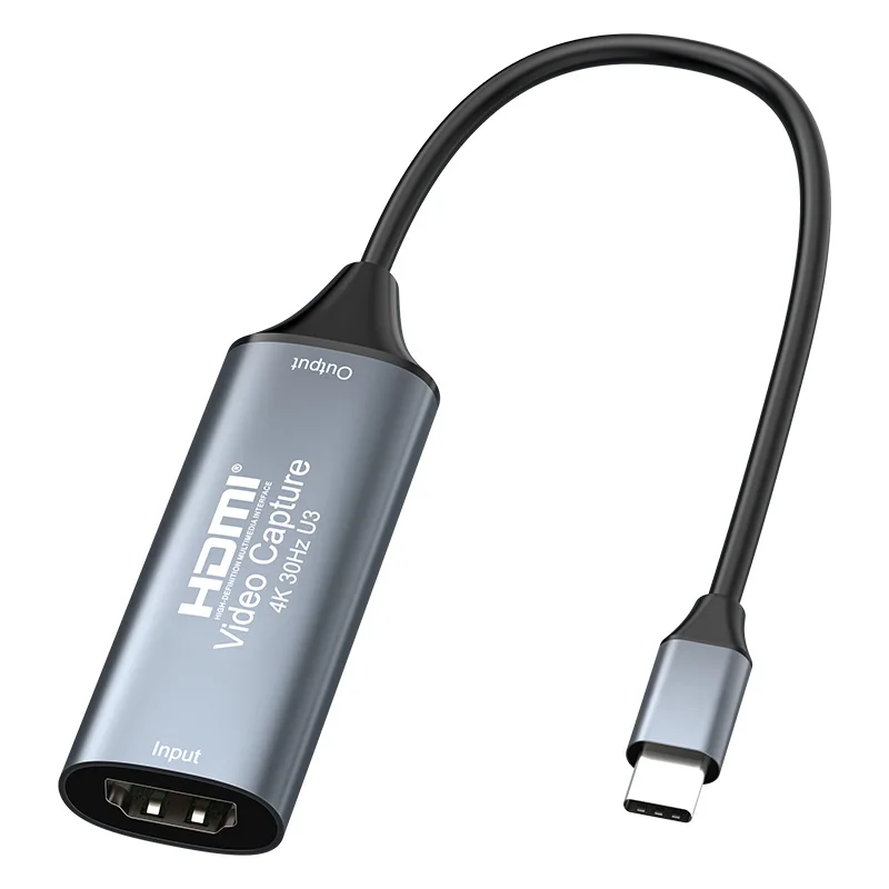 Карта видеозахвата USB 3.0 HDMI к USB Type-c Game Grabber 4k 30hz U3 для коммутатора Xbox PS4 PS5 Laptop PC Прямая трансляция записи
Карта видеозахвата USB 3.0 HDMI к USB Type-c Game Grabber 4k 30hz U3 для коммутатора Xbox PS4 PS5 Laptop PC Прямая трансляция записи