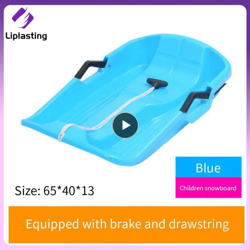 Solid Snow Sled Snow Speeder Sled Flyer Flying Board Toboggan Sledge With Pull Rope And Handles For Winter Sports Snow Sled
Solid Snow Sled Snow Speeder Sled Flyer Flying Board Toboggan Sledge With Pull Rope And Handles For Winter Sports Snow Sled