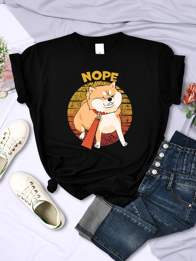 Женская футболка с принтом Сиба-ину, которая не любит ходить, модная уличная футболка, дышащая индивидуальная одежда, повседневный летний к... 
Женская футболка с принтом Сиба-ину, которая не любит ходить, модная уличная футболка, дышащая индивидуальная одежда, повседневный летний к...