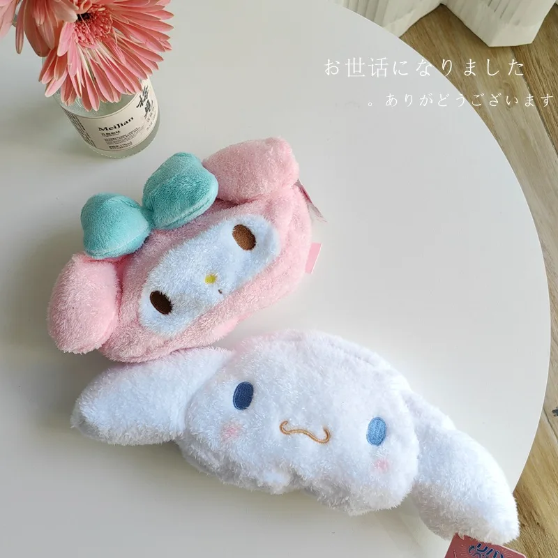 Новинка Sanrio плюшевый милый Mymelody Cinnamoroll двусторонний чехол для карандашей косметичка для хранения плюшевая сумка подарок оптовая продажа
Новинка Sanrio плюшевый милый Mymelody Cinnamoroll двусторонний чехол для карандашей косметичка для хранения плюшевая сумка подарок оптовая продажа
