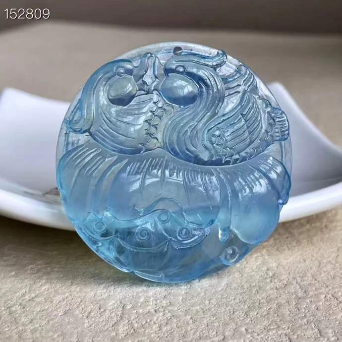 Genuine Natural Blue Aquamarine Pendant 49*7.6mm Aquamarine Brazil Round Mandarin Duck Women Men Stone Jewelry Necklace AAAAA
Genuine Natural Blue Aquamarine Pendant 49*7.6mm Aquamarine Brazil Round Mandarin Duck Women Men Stone Jewelry Necklace AAAAA