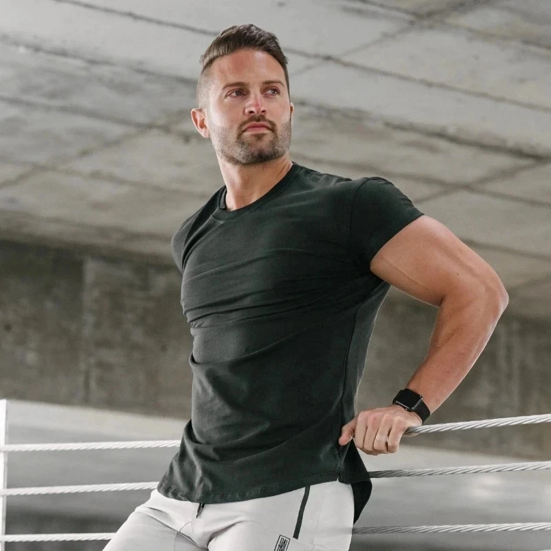 2023 Gyms T-Shirts Bodybuilding Breathable Fit Cotton Shirts Men Short Sleeve Workout
2023 Gyms T-Shirts Bodybuilding Breathable Fit Cotton Shirts Men Short Sleeve Workout