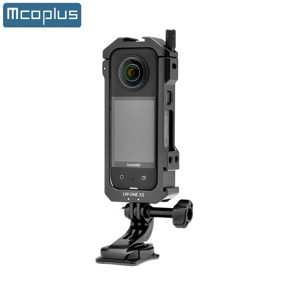 Mcoplus алюминиевая рамка для камеры Insta360 X3 с 1/4 "резьбой, крепление холодного башмака, складные пальцы
Mcoplus алюминиевая рамка для камеры Insta360 X3 с 1/4 "резьбой, крепление холодного башмака, складные пальцы