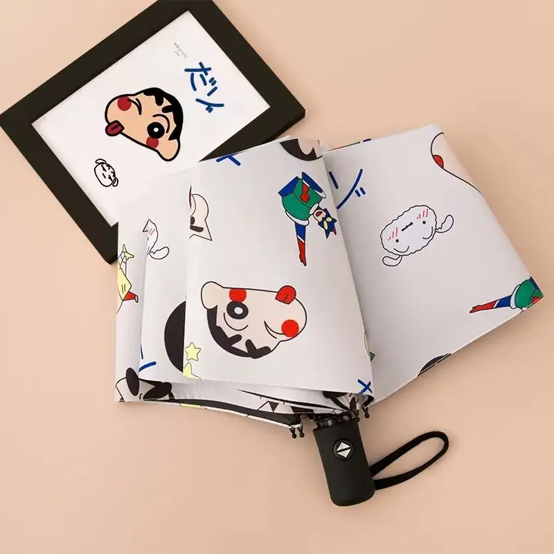 Crayon Shin-Chan Kawaii Full Automatic Umbrella Sun Protection and Uv Protection Folding Cartoon Cute Student Sun Umbrella
Crayon Shin-Chan Kawaii Full Automatic Umbrella Sun Protection and Uv Protection Folding Cartoon Cute Student Sun Umbrella
