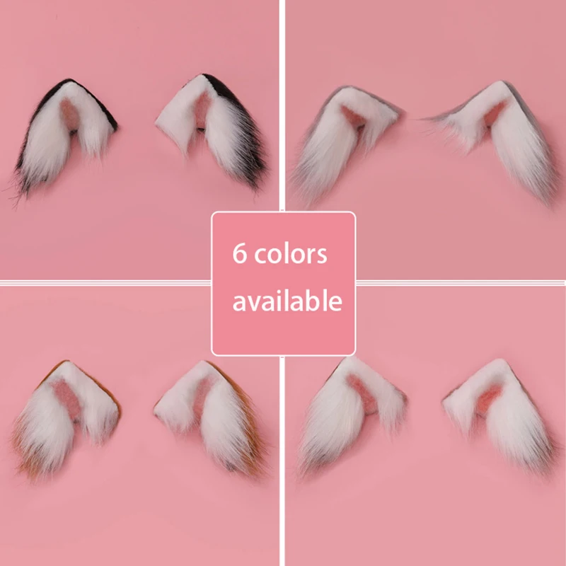 Cosplay Cat Fox Fur Ear Hair Hoops Night Party Anime Lolita Hairband Fur Cute Girl Hair Accessories Ear Hair Clip
Cosplay Cat Fox Fur Ear Hair Hoops Night Party Anime Lolita Hairband Fur Cute Girl Hair Accessories Ear Hair Clip