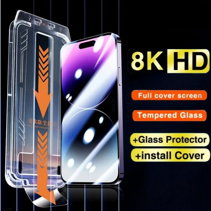 8K HD Tempered Glass for IPhone 15 14 13 12 11 Pro XS Max Anti-spy Screen Protectors for IPhone X XR Installation Tools Glass
8K HD Tempered Glass for IPhone 15 14 13 12 11 Pro XS Max Anti-spy Screen Protectors for IPhone X XR Installation Tools Glass