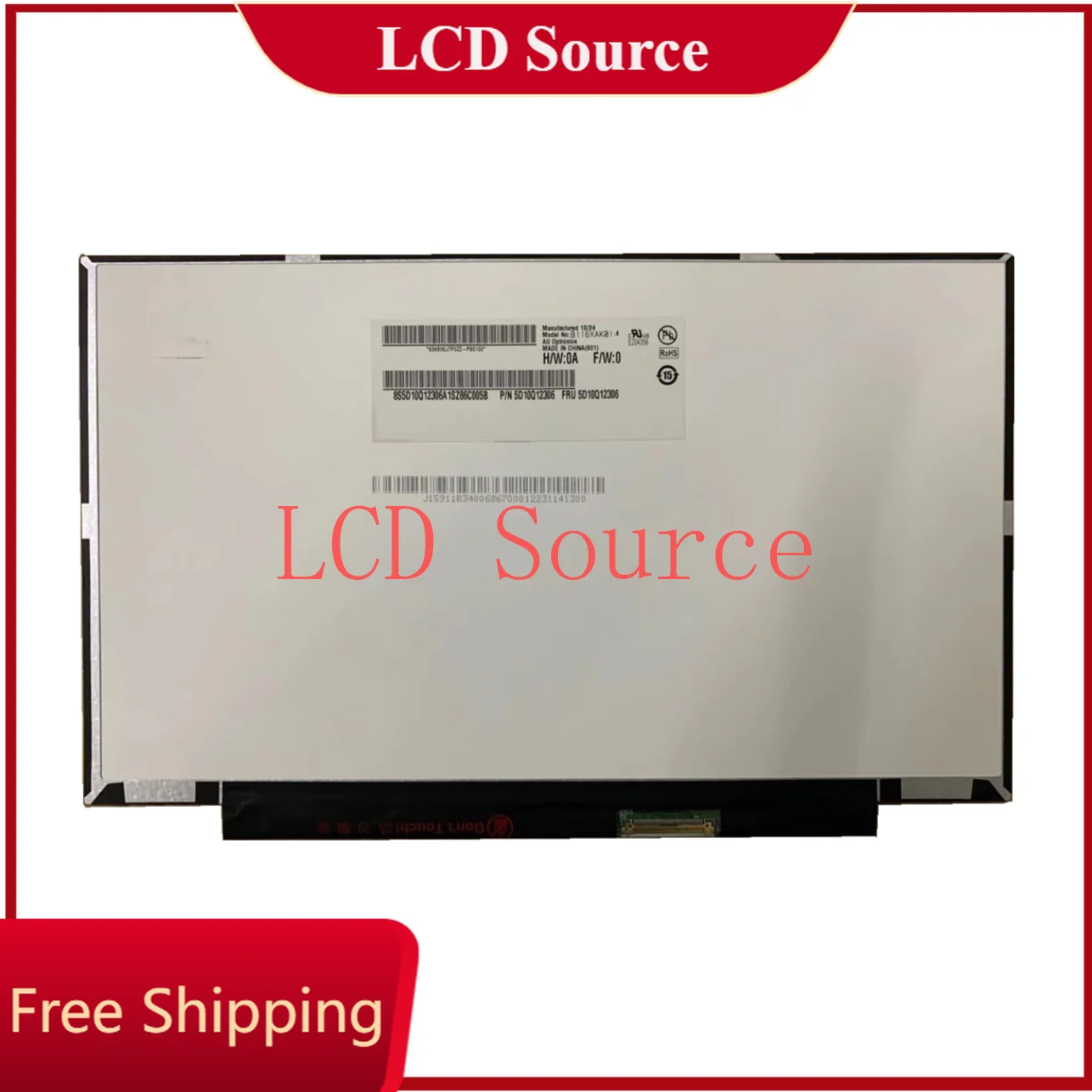 B116XAK01.4 LED LCD B116XAK01.1 Matrix 40Pins 11.6 Inch" 1366x768 Screen Replacement Display Panel B116XAK01.2
B116XAK01.4 LED LCD B116XAK01.1 Matrix 40Pins 11.6 Inch" 1366x768 Screen Replacement Display Panel B116XAK01.2