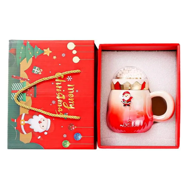 Christmas Mugs Cartoon Santa Claus Christmas Tree Ceramic Cup with Lid New Lid Design Office Home Milk Tea Coffee Cup Gifts
Christmas Mugs Cartoon Santa Claus Christmas Tree Ceramic Cup with Lid New Lid Design Office Home Milk Tea Coffee Cup Gifts