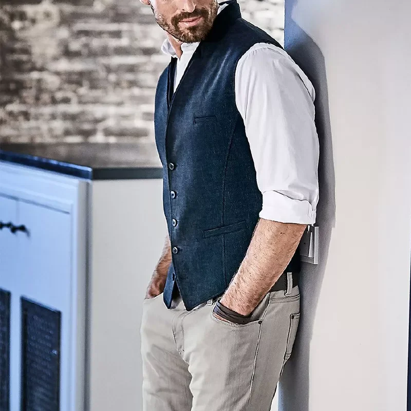 NEW IN Suit Vest Men Formal Dress Vest Men's Single-breasted Vest Gilet Fitness Sleeveless Jacket Wedding Waistcoat Men 3XXL
NEW IN Suit Vest Men Formal Dress Vest Men's Single-breasted Vest Gilet Fitness Sleeveless Jacket Wedding Waistcoat Men 3XXL