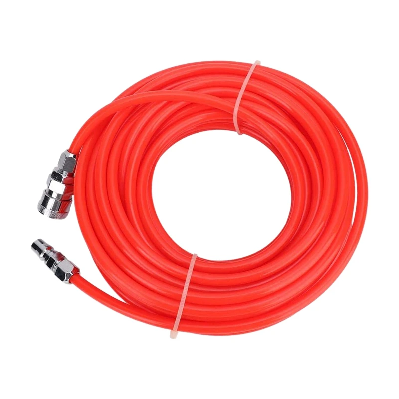 Wear and Durable 5X8mm High Pressure Flexible Air Compressor Hose With Male/Female Quick Connector for Industrial Home 15M Red
Wear and Durable 5X8mm High Pressure Flexible Air Compressor Hose With Male/Female Quick Connector for Industrial Home 15M Red