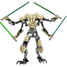32cm Star Toy General Robot Grievous With Lightsaber Hilt Combat Weapon Model Building Blocks Action Figure Toy Christmas Gift
