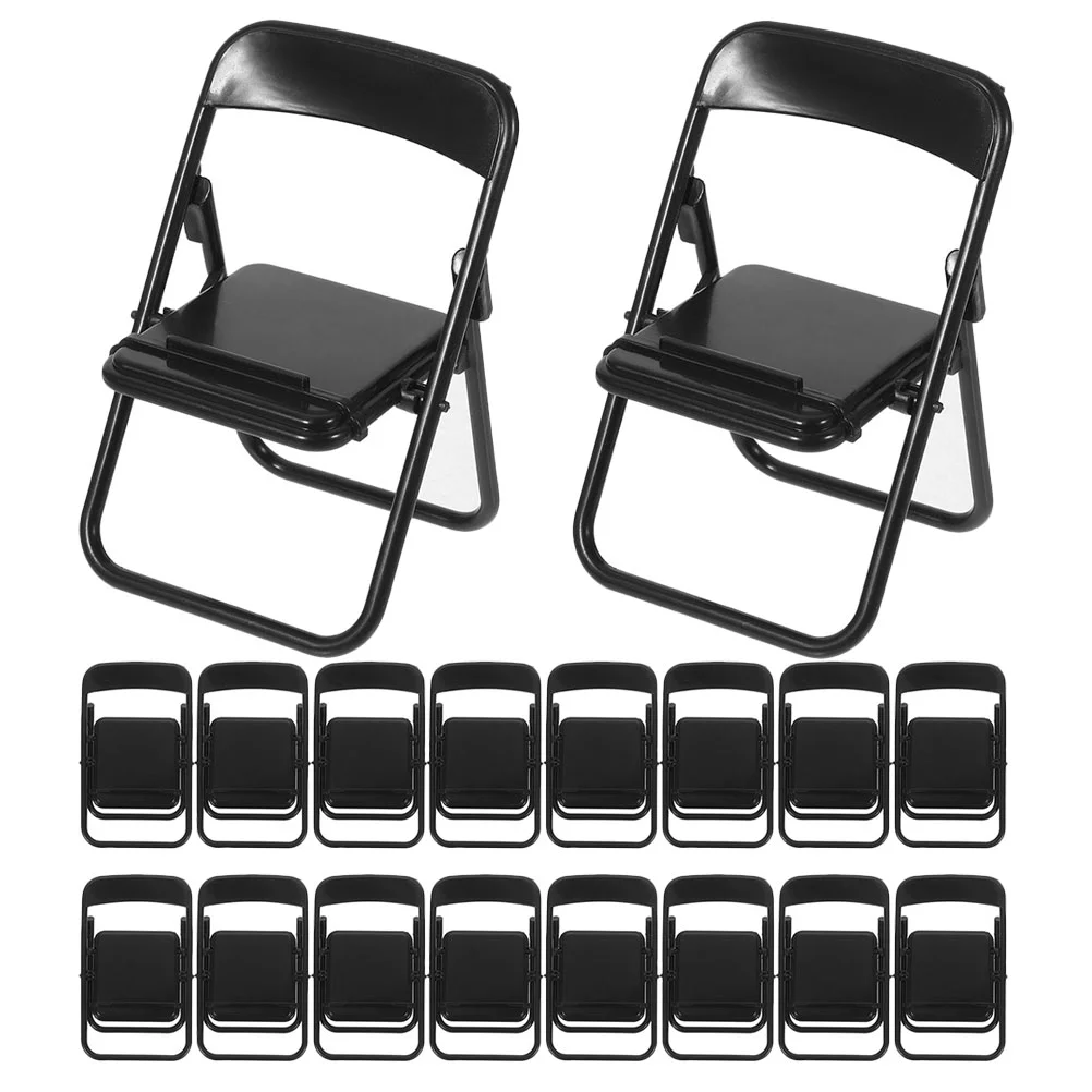 24 Pcs Mini Furniture Chair Phone Holder Miniature Model Cell Stand Bracket House Ornament Plastic Mount
24 Pcs Mini Furniture Chair Phone Holder Miniature Model Cell Stand Bracket House Ornament Plastic Mount