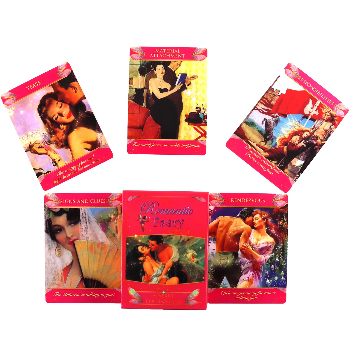 New Arrival High Quality The Romantic Faery Oracle Tarot Cards Fortune Guidance Telling Divination Tarot Deck Board Game
New Arrival High Quality The Romantic Faery Oracle Tarot Cards Fortune Guidance Telling Divination Tarot Deck Board Game