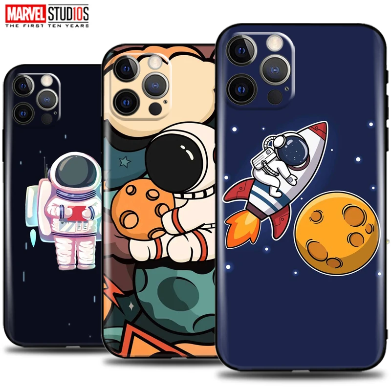 Cute Astronaut Phone Case For iPhone 13 12 11 Pro MAX 12 13 Mini X XR XS Max 5 5s 6 6s 7 8 Plus Funda Silicone Cover Coque
Cute Astronaut Phone Case For iPhone 13 12 11 Pro MAX 12 13 Mini X XR XS Max 5 5s 6 6s 7 8 Plus Funda Silicone Cover Coque