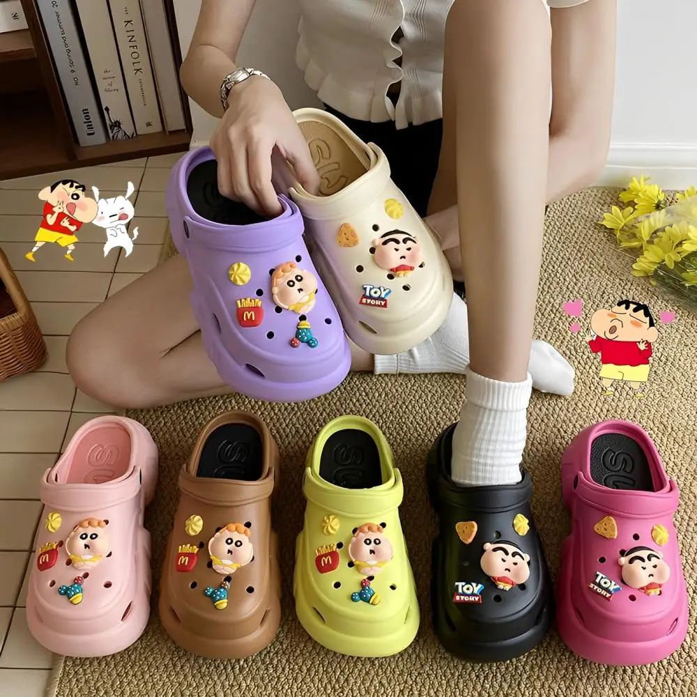 New Cartoon Crayon Shin-Chan Slippers Summer Eva Leisure Thicksoled Anti Slip Sandals Cute Giris Baotou Hole Shoes Beach Sandals
New Cartoon Crayon Shin-Chan Slippers Summer Eva Leisure Thicksoled Anti Slip Sandals Cute Giris Baotou Hole Shoes Beach Sandals