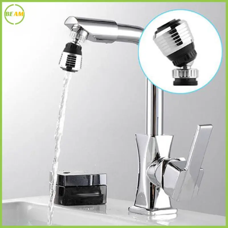 

Innovative Kitchen Faucet ABS Splash-Proof Universal Tap Shower Water Rotatable Aerator Sprayer Nozzle Filter Kitchen Bathroom