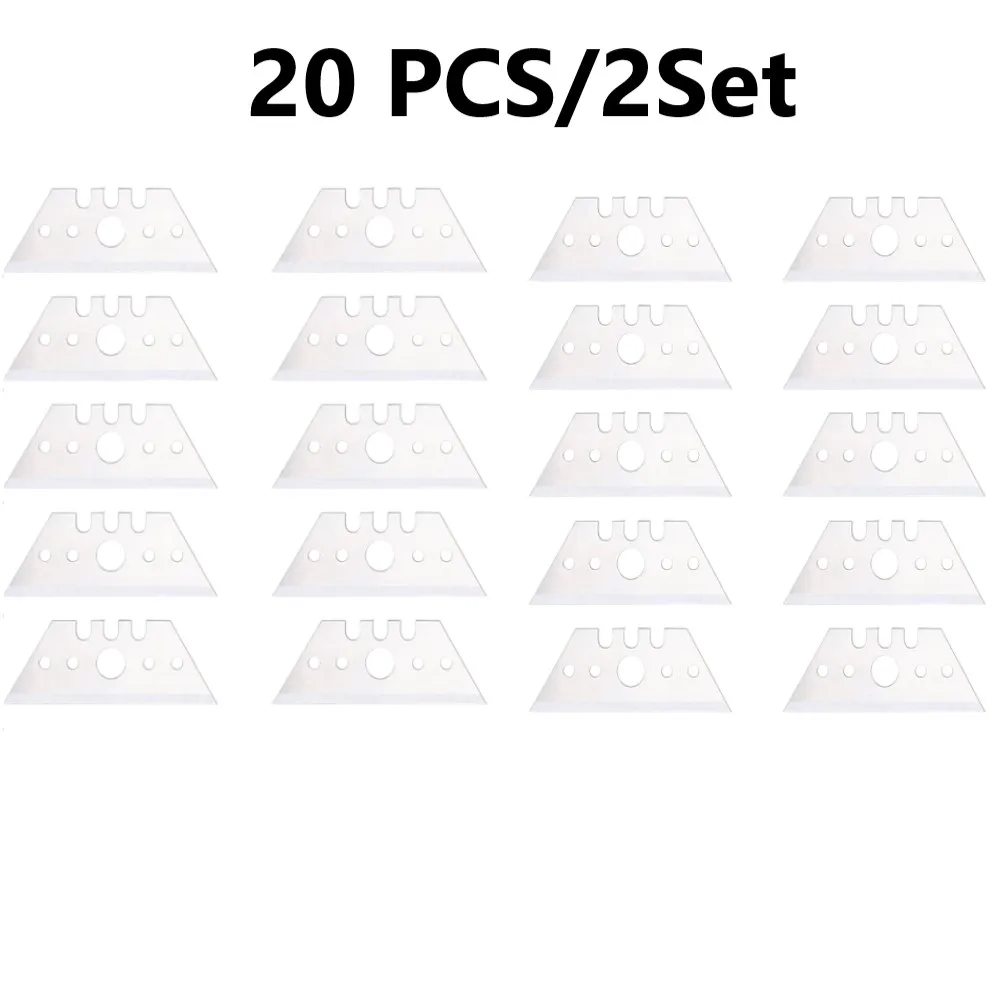 Carving Blade Trapezoidal Blade 20 Pcs For Art Craft Cutter Replacement Parts Multifunction Portable Cutting Tool
Carving Blade Trapezoidal Blade 20 Pcs For Art Craft Cutter Replacement Parts Multifunction Portable Cutting Tool