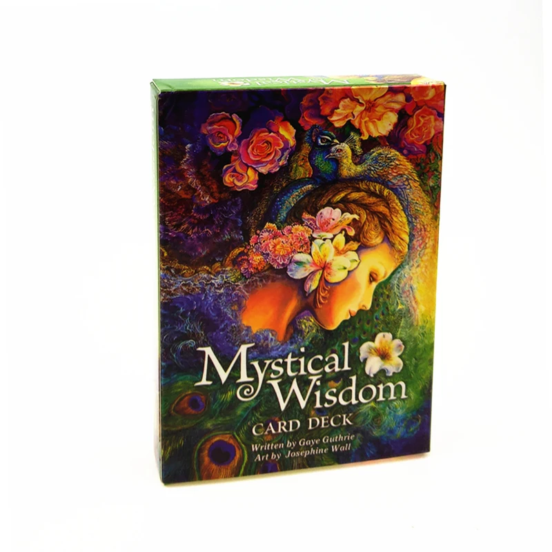 

Mystical Wisdom oracle cards 44 Cards Fate Divination Tarot Card Table Game With Online Guidebook For Adult Children Board Game