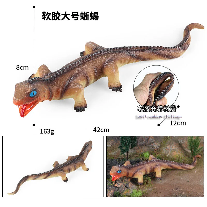 Children's Simulation Soft Glue Animal Toy Reptile Model Green Iguana Chameleon Cognitive Gift Figure Ornament Tricky Toys
Children's Simulation Soft Glue Animal Toy Reptile Model Green Iguana Chameleon Cognitive Gift Figure Ornament Tricky Toys