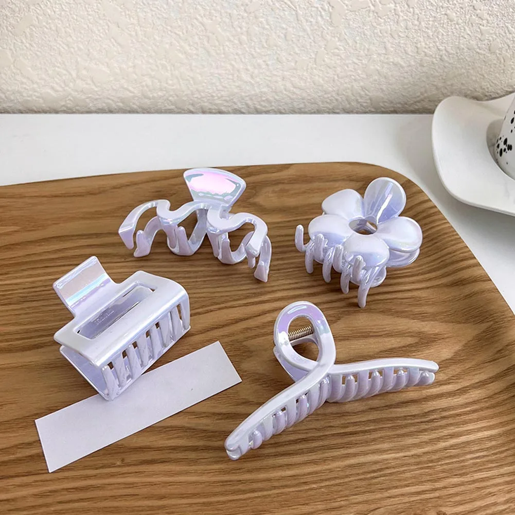 Colorful Acrylic Clamp Back Head Hairpin French Retro Mermaid Color Hair Claw Headdress Hairpin Female Cross-border Shark Clip
Colorful Acrylic Clamp Back Head Hairpin French Retro Mermaid Color Hair Claw Headdress Hairpin Female Cross-border Shark Clip
