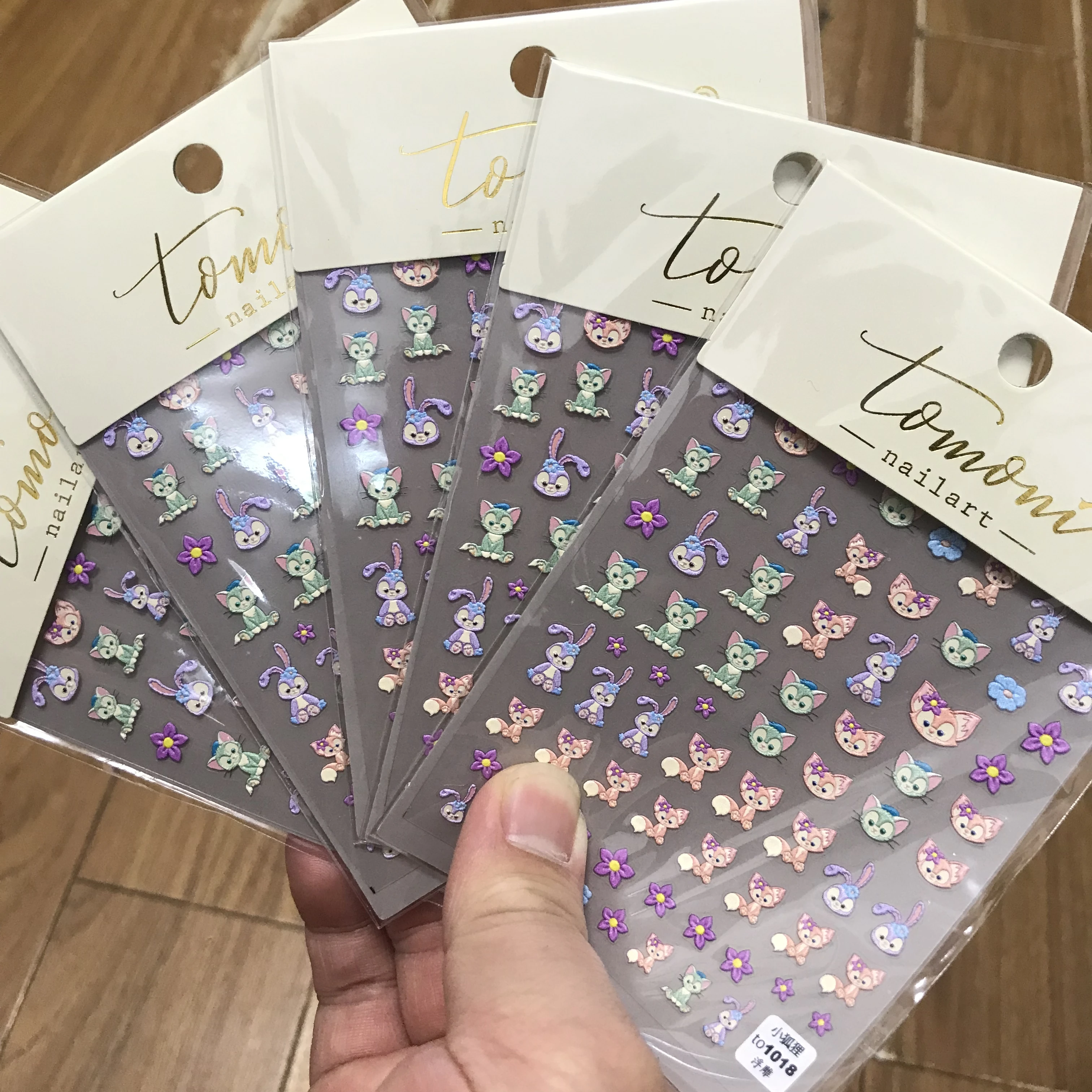 1Sheet 5D Kawaii Nail Sticker Decal Stereo Perception Nail Adhesive Slider Little Fox Shaped Nail Decals to1018
1Sheet 5D Kawaii Nail Sticker Decal Stereo Perception Nail Adhesive Slider Little Fox Shaped Nail Decals to1018
