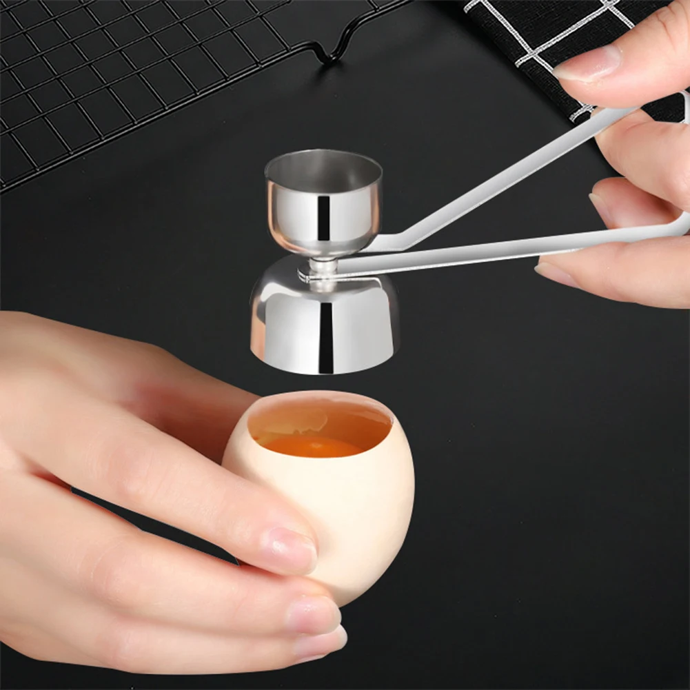New Practical Metal Egg Scissors Egg Topper Cutter Shell Opener Stainless Steel Boiled Raw Egg Open Creative Kitchen Tools Set
New Practical Metal Egg Scissors Egg Topper Cutter Shell Opener Stainless Steel Boiled Raw Egg Open Creative Kitchen Tools Set