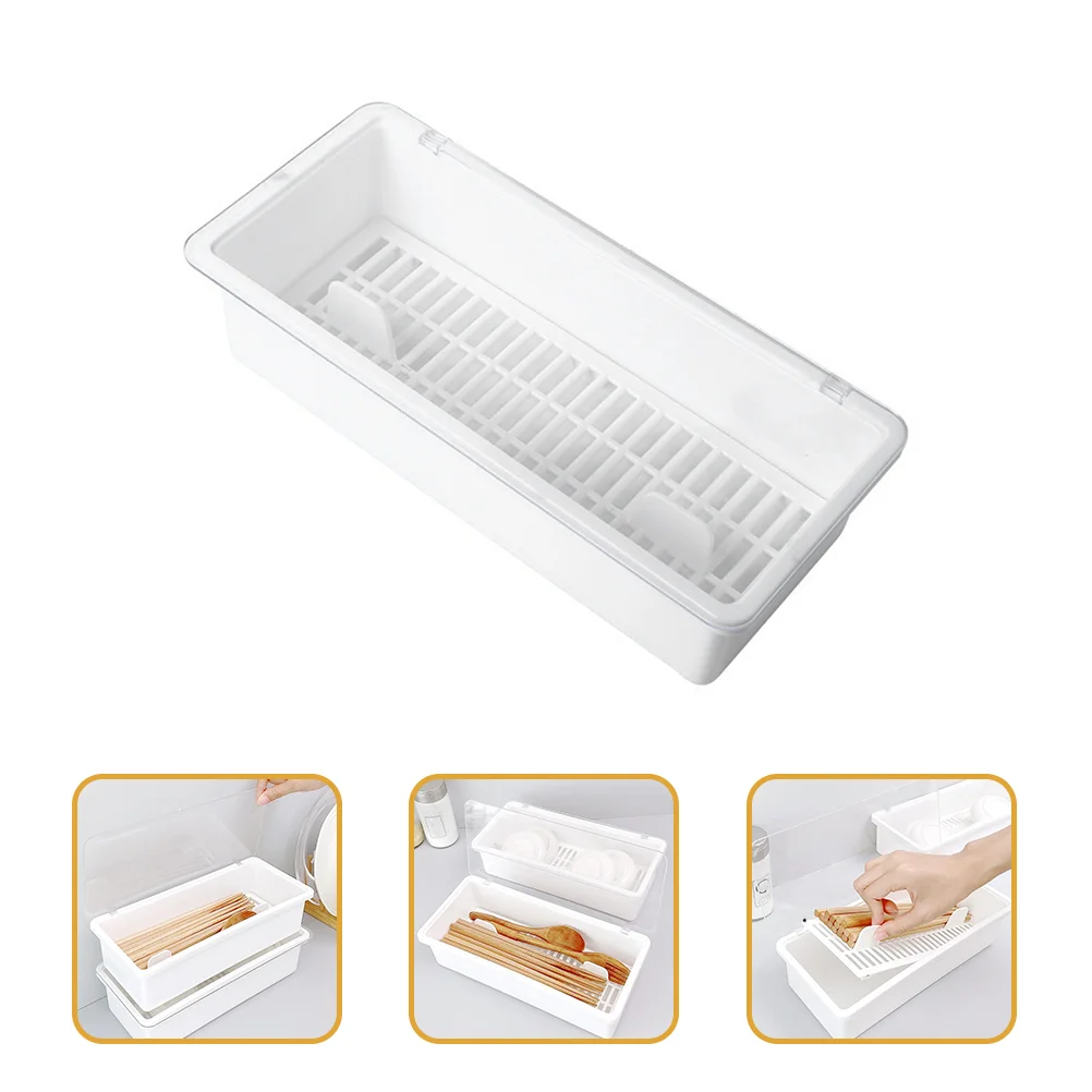 Tray Organizer Chopsticks Cutlery Flatware Lid Containerdrain Box Utensil Holder Silverware Kitchen Rack Tableware Drawer
Tray Organizer Chopsticks Cutlery Flatware Lid Containerdrain Box Utensil Holder Silverware Kitchen Rack Tableware Drawer