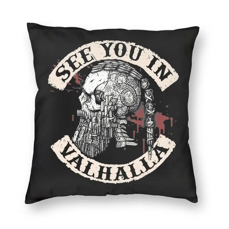 See You In Valhalla Cushion Covers Sofa Home Decor Viking Odin Ragnar Skull Warrior Square Throw Pillow Cover 45x45
See You In Valhalla Cushion Covers Sofa Home Decor Viking Odin Ragnar Skull Warrior Square Throw Pillow Cover 45x45