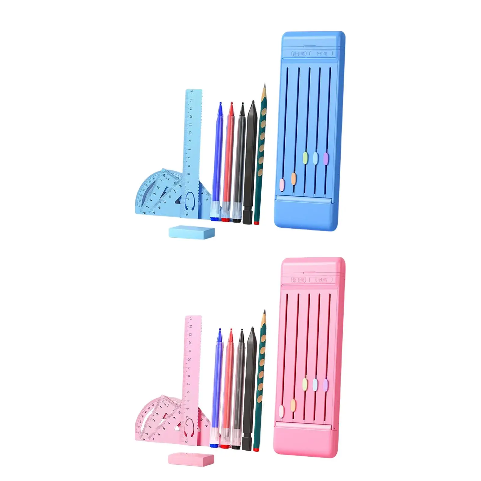 Multifunctional Pencil Case Stationery Organizer Pen Marker Holder Pencil Holder for Adults Students Girls Boys Holiday
Multifunctional Pencil Case Stationery Organizer Pen Marker Holder Pencil Holder for Adults Students Girls Boys Holiday