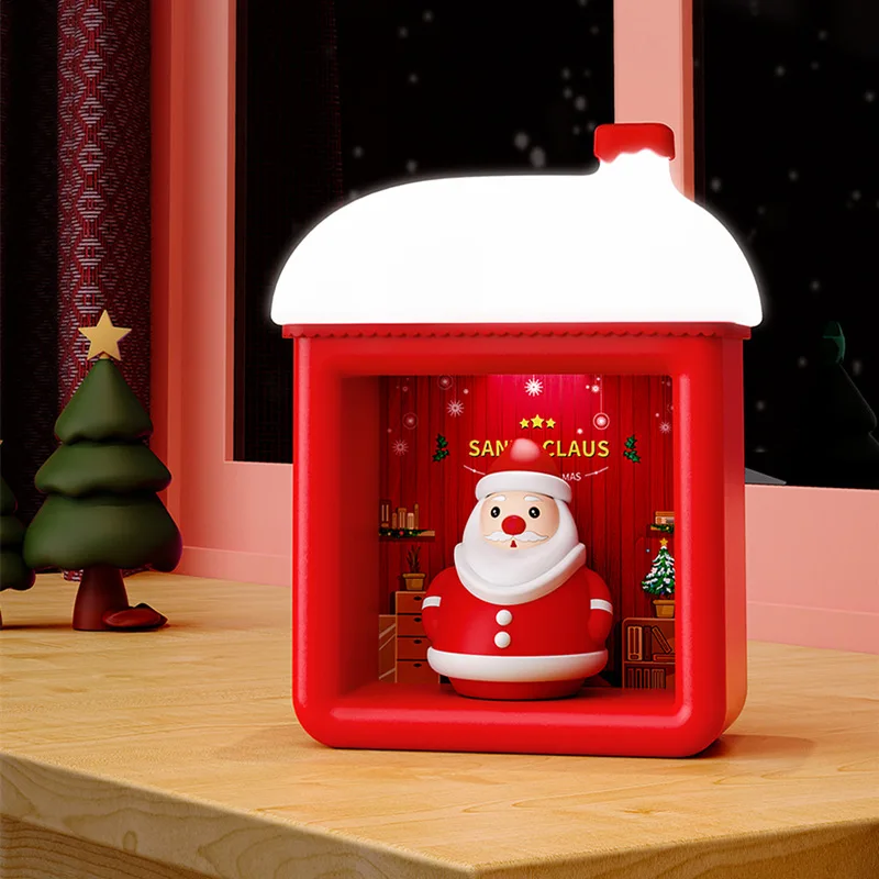 LED Santa Claus Night Light Creative USB Charging Eye Protection Atmosphere Lamp Bedside Christmas Decoration Light Holiday Gift
LED Santa Claus Night Light Creative USB Charging Eye Protection Atmosphere Lamp Bedside Christmas Decoration Light Holiday Gift