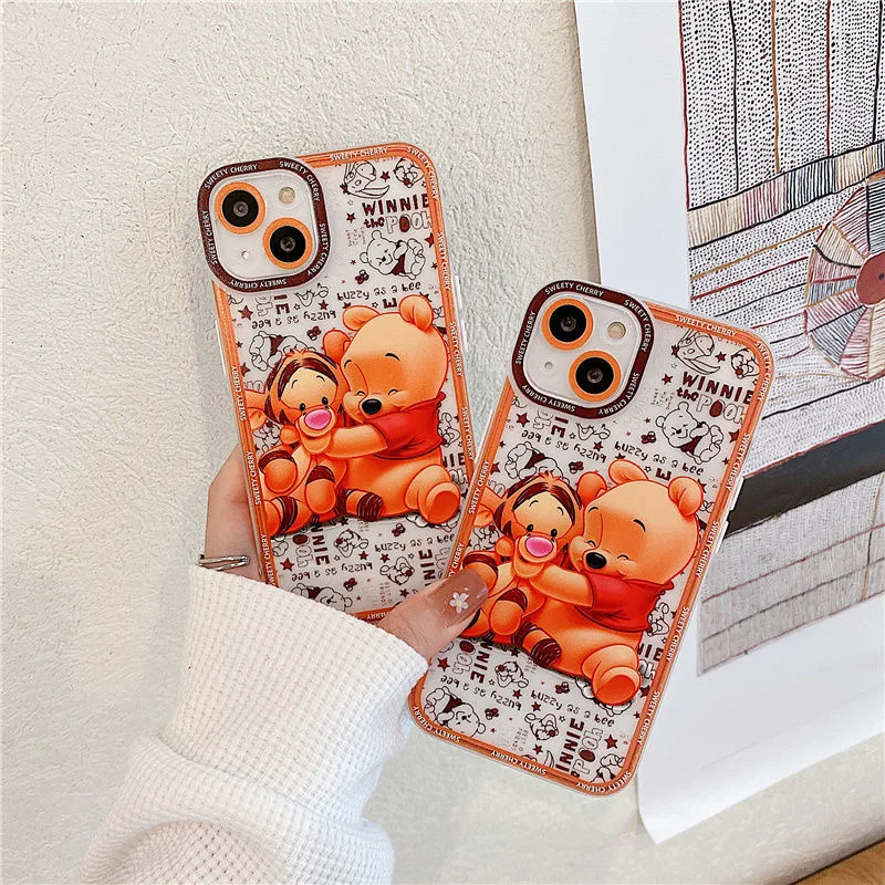 Original Disney Winnie the Pooh Silicone Luxury Cartoon Phone Cases For iPhone 13 12 11 Pro Max XR XS MAX 8 X 7 SE Back Cover
Original Disney Winnie the Pooh Silicone Luxury Cartoon Phone Cases For iPhone 13 12 11 Pro Max XR XS MAX 8 X 7 SE Back Cover