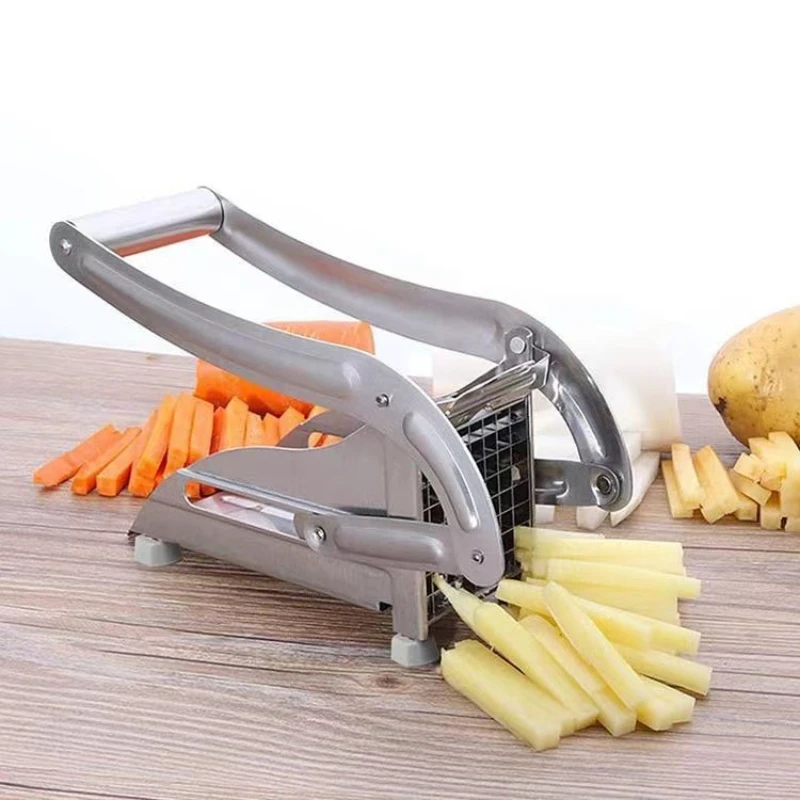 Stainless Steel Potato Slicer Potato Cutter French Fries Cutter Machine For Kitchen Manual Vegetable Cutter Kitchen Gadgets
Stainless Steel Potato Slicer Potato Cutter French Fries Cutter Machine For Kitchen Manual Vegetable Cutter Kitchen Gadgets