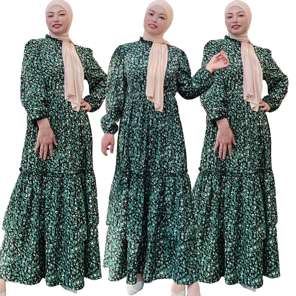 Ramadan Eid Muslim Floral Print Abayas for Women Turkey Arabic Islamic Clothing Robe Kaftan Dubai Jilbab Vestidos Middle East
Ramadan Eid Muslim Floral Print Abayas for Women Turkey Arabic Islamic Clothing Robe Kaftan Dubai Jilbab Vestidos Middle East