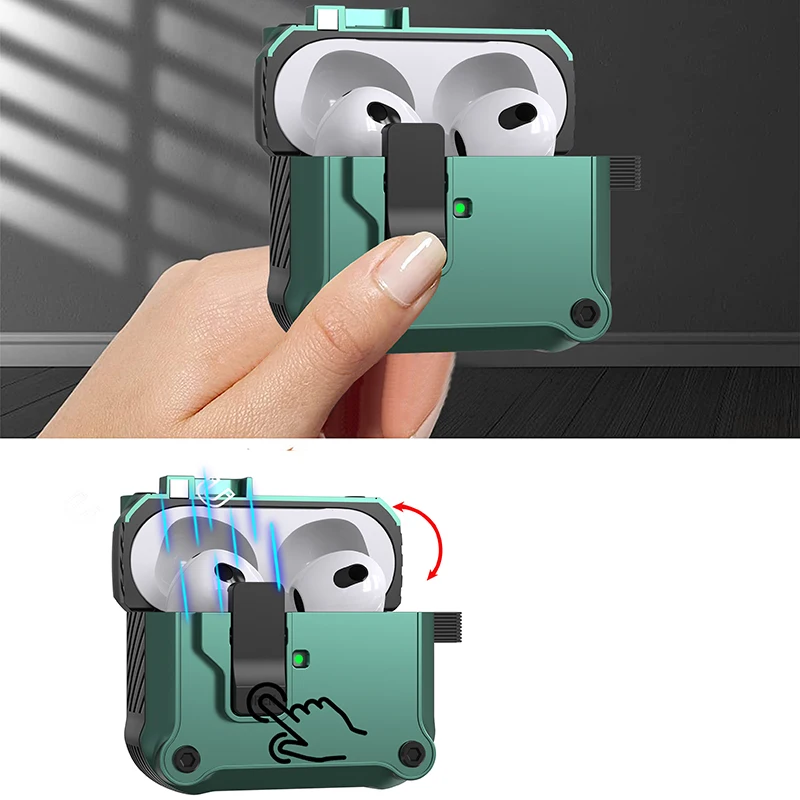 Catapult Switch Case For Airpods 3 Gen TPU PC Protective Cover For Apple AirPods Pro 2 Case Earphone Accessories With Hooks
Catapult Switch Case For Airpods 3 Gen TPU PC Protective Cover For Apple AirPods Pro 2 Case Earphone Accessories With Hooks