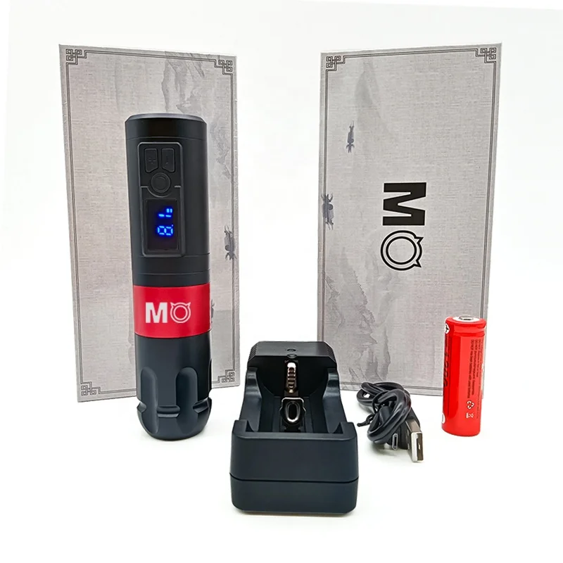 MO Wireless Tattoo Pen Machine Gun Rechargeable Permanent Makeup Motor Pen Machine Smart Digital Display Pen Machine
MO Wireless Tattoo Pen Machine Gun Rechargeable Permanent Makeup Motor Pen Machine Smart Digital Display Pen Machine