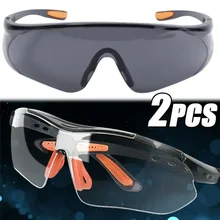 Safety Goggles Cycling Windproof Vented HD Eye Glasses Work Lab Laboratory Motorcycle Safety Sandproof Protective Glass Goggle