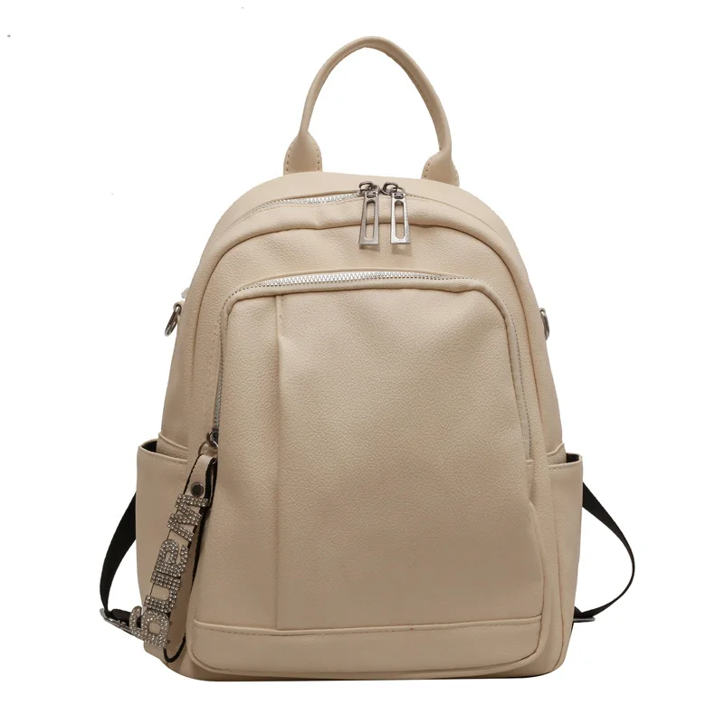 XZAN Designer Women High Quality Soft Pu Leather Backpacks for Ladies Casual Daypack Backpack Girls School Bags
XZAN Designer Women High Quality Soft Pu Leather Backpacks for Ladies Casual Daypack Backpack Girls School Bags
