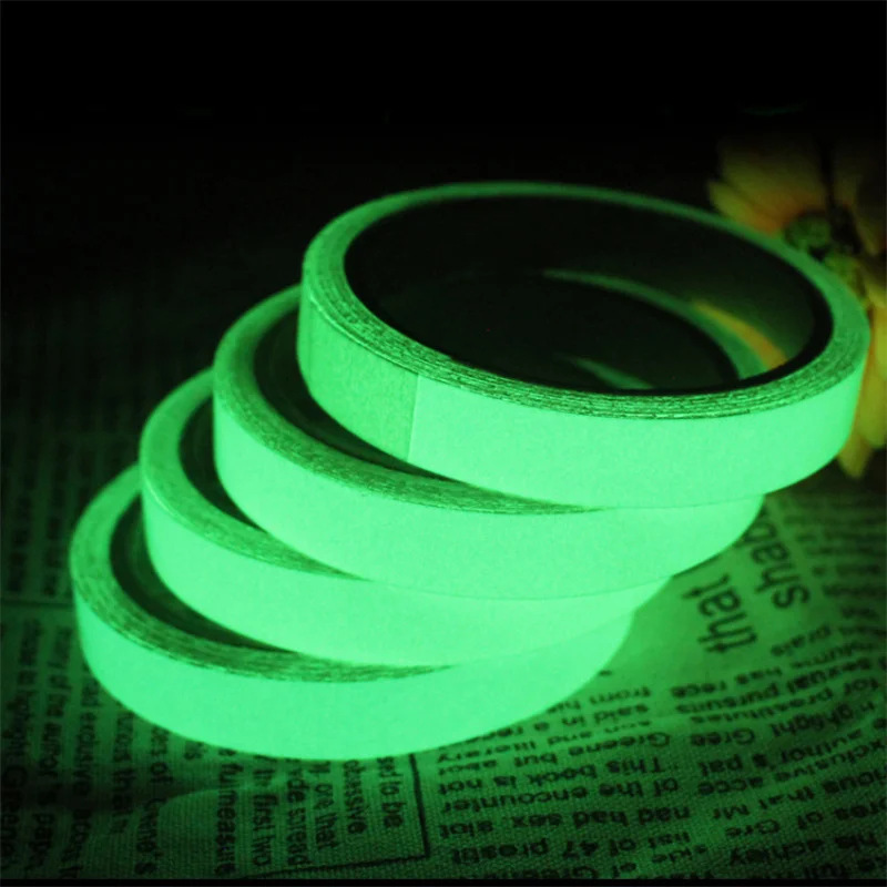 Luminous Tape 3m/5m Dark Green Self-adhesive Band Night Glow-in-the-Dark Tape Warning Security Stage Band Home Decoration Tapes
Luminous Tape 3m/5m Dark Green Self-adhesive Band Night Glow-in-the-Dark Tape Warning Security Stage Band Home Decoration Tapes