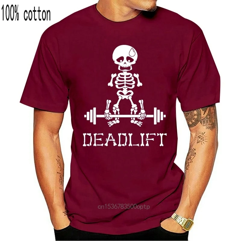 Man Clothing Deadlift Skeleton Weight T Shirt For Men Skull Skeleton Bodybuliding Print Black T-Shirts Fitness Skull Dead Hip Ho
Man Clothing Deadlift Skeleton Weight T Shirt For Men Skull Skeleton Bodybuliding Print Black T-Shirts Fitness Skull Dead Hip Ho