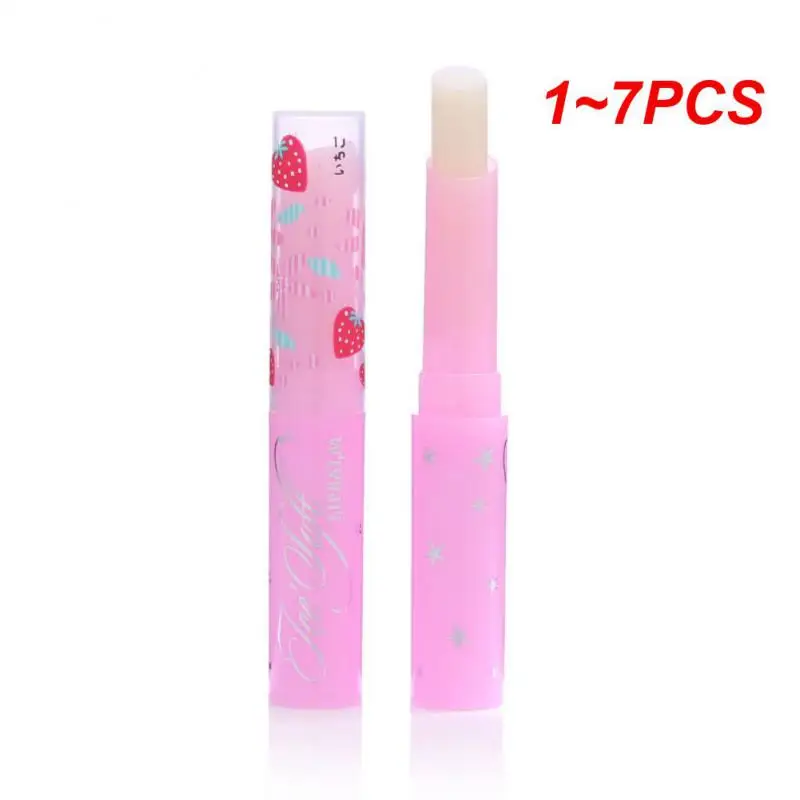 1~7PCS Strawberry Temperature Changing Color Lipstick Moisturizer Waterproof Lip Cream Lipstick Maquillajes Para Mujer
1~7PCS Strawberry Temperature Changing Color Lipstick Moisturizer Waterproof Lip Cream Lipstick Maquillajes Para Mujer