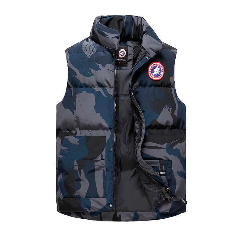 Autumn and winter men's vest jackets Winter waterproof sleeveless men's jacket fashion and casual men's style warm vest
Autumn and winter men's vest jackets Winter waterproof sleeveless men's jacket fashion and casual men's style warm vest