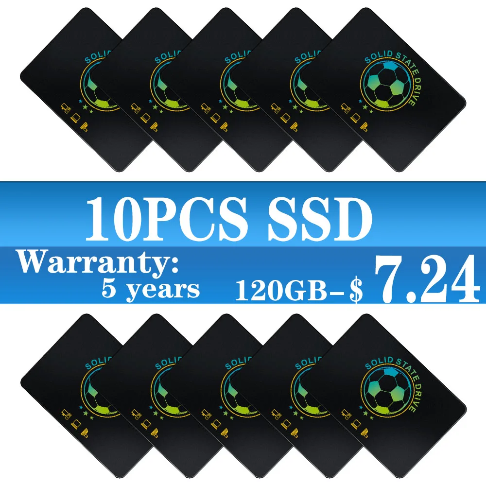 

Жесткий диск BSL, 10 шт., 120 ГБ, 128 ГБ, 240 SSD, высокая емкость, быстрый 256 ГБ, 480 ГБ, 512 ГБ, ГБ, твердотельный накопитель для ноутбука