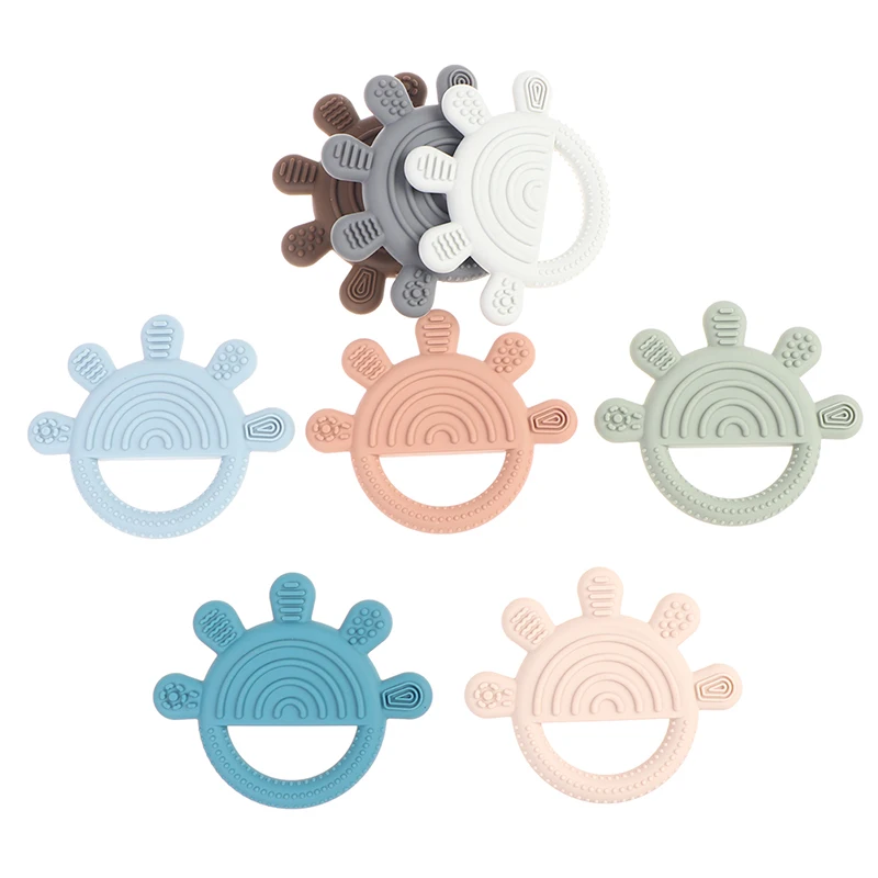 Baby Silicone Teether Scratching Toy Cartoon Five-Finger Pattern Soothing Teether Food Grade Baby Teething Stick Kid Toys
Baby Silicone Teether Scratching Toy Cartoon Five-Finger Pattern Soothing Teether Food Grade Baby Teething Stick Kid Toys