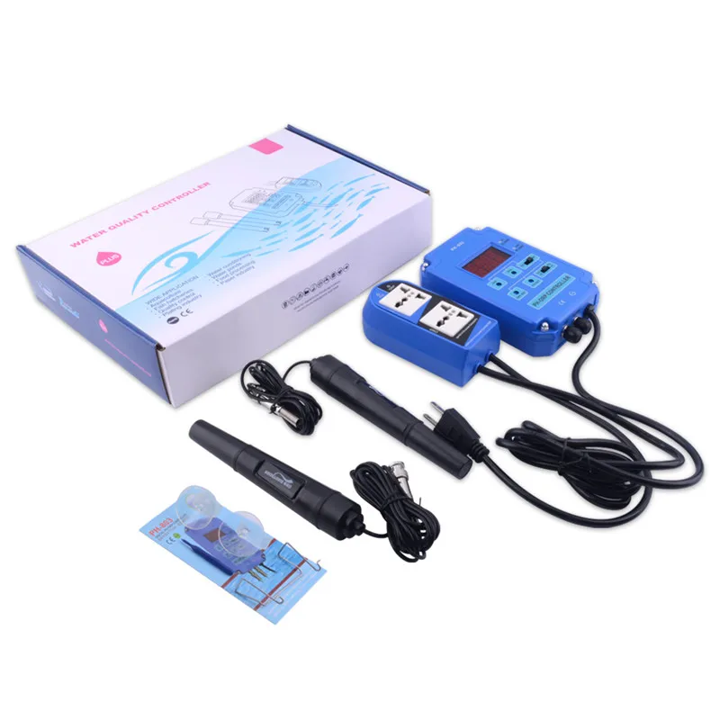 Digital 2&1 PH ORP Redox Controller w/ Output Power Relay Monitor for Aquarium Hydroponics Plant Pool Spa BNC Replaceable probe
Digital 2&1 PH ORP Redox Controller w/ Output Power Relay Monitor for Aquarium Hydroponics Plant Pool Spa BNC Replaceable probe